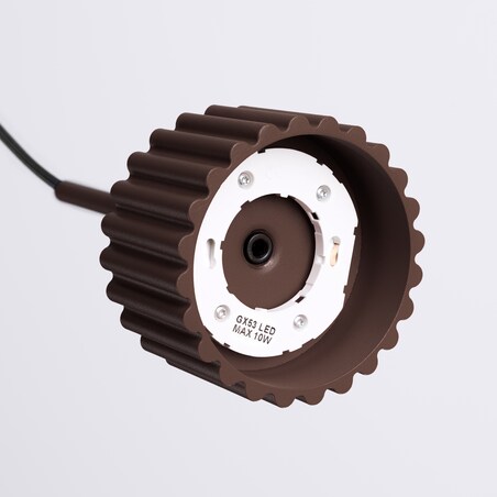 Lampa wisząca AURA 1 brązowa Gx53