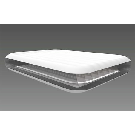 Materac dmuchany Bestway dwuosobowy do spania 203x152x30 cm pompka
