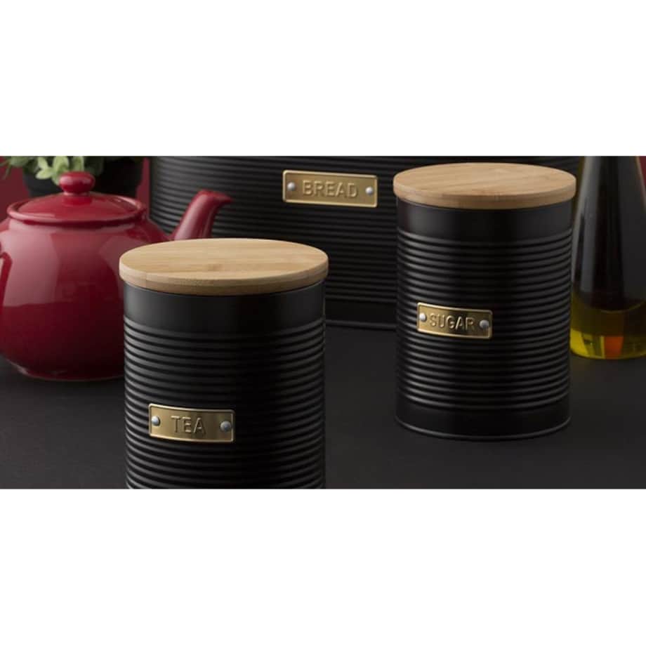 Pojemnik na herbatę Living Otto Black, 1400 ml, Typhoon