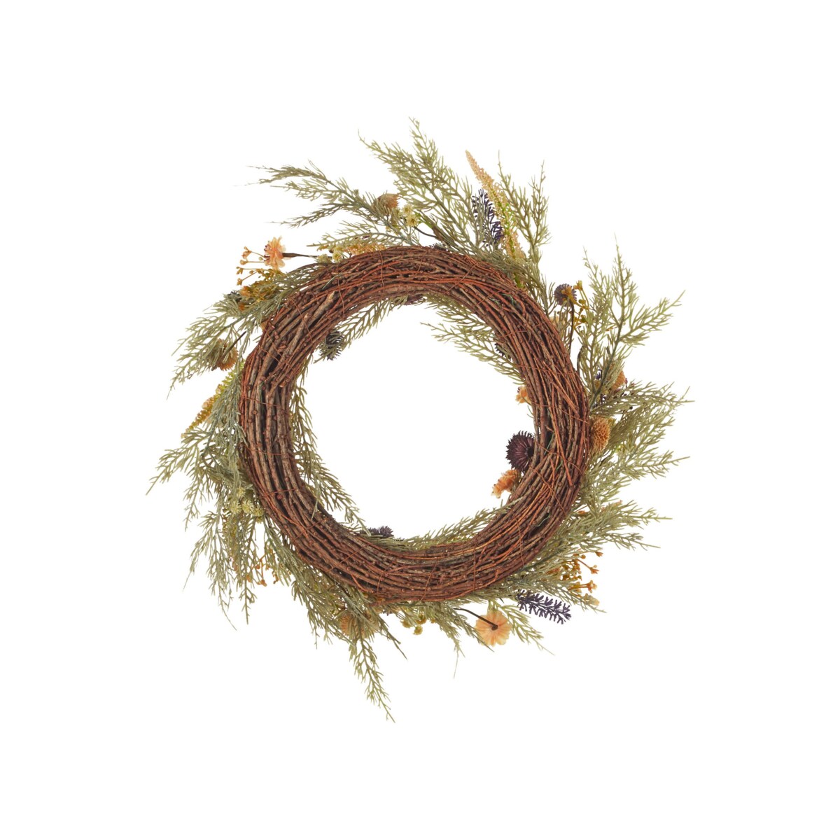 Wieniec dekoracyjny 45 cm zielony CAMRUN