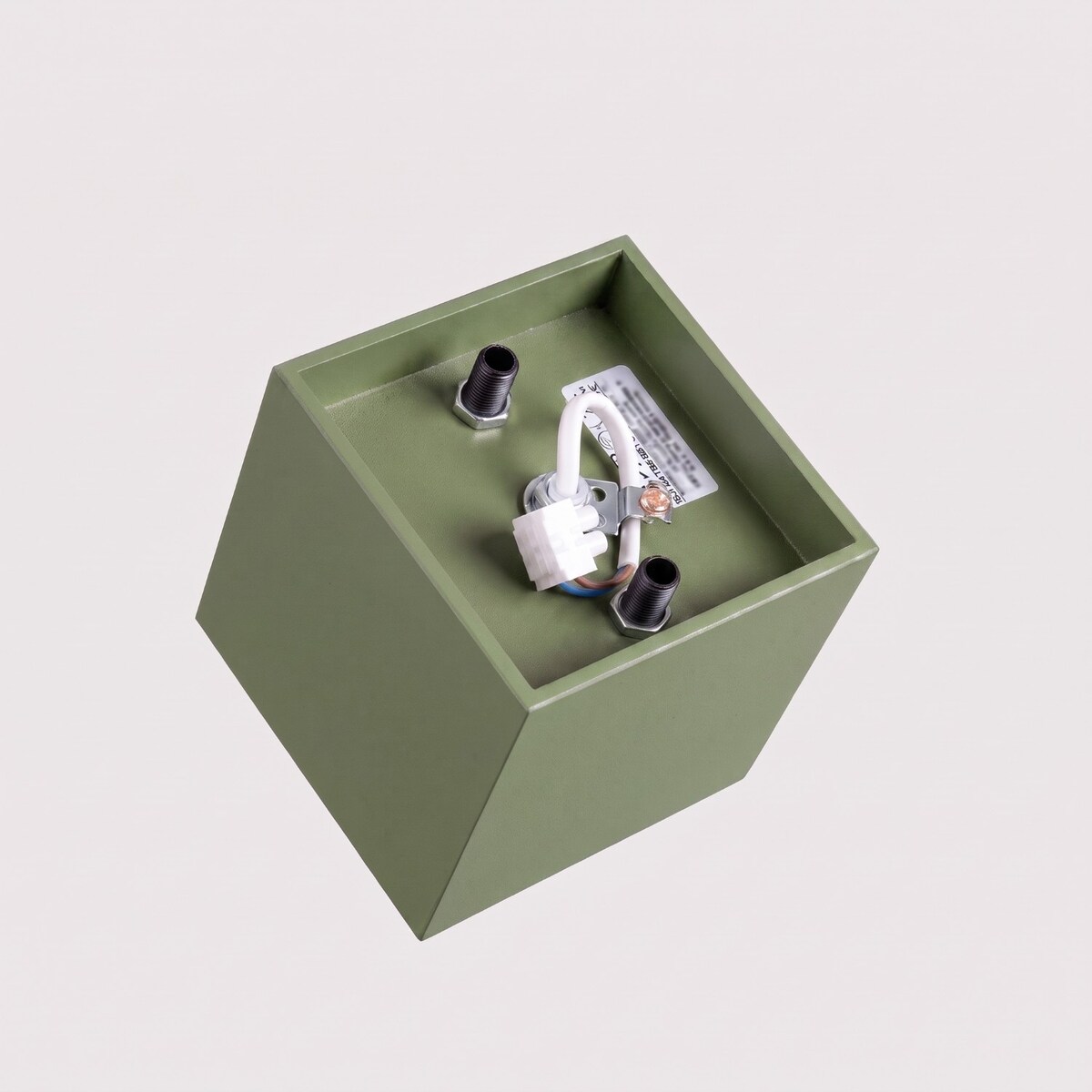 Plafon QUAD 1 zielona oliwka
