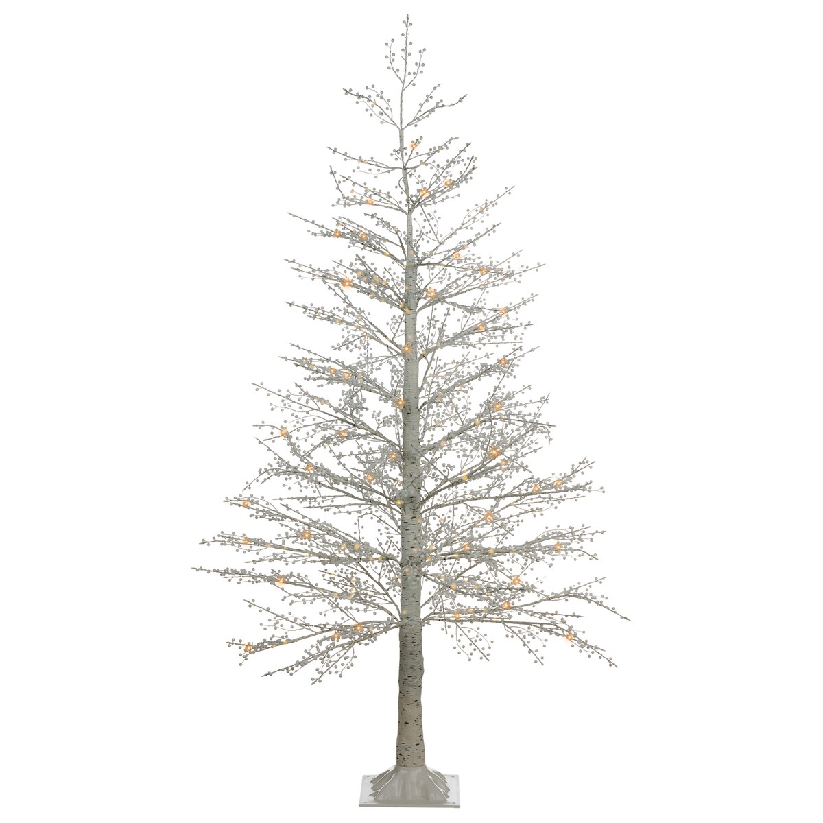 Dekoracja ogrodowa LED SUONTEE 180 cm Choinka Biały