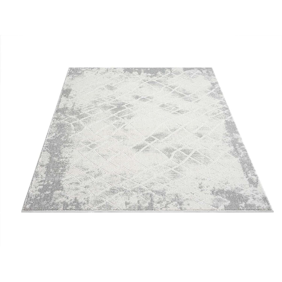 Dywan strukturalny vintage abstraktcja Antique 2150 Szary 200x290