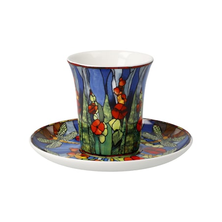 Filiżanka espresso L.C.Tiffany - Dragonfly - Goebel