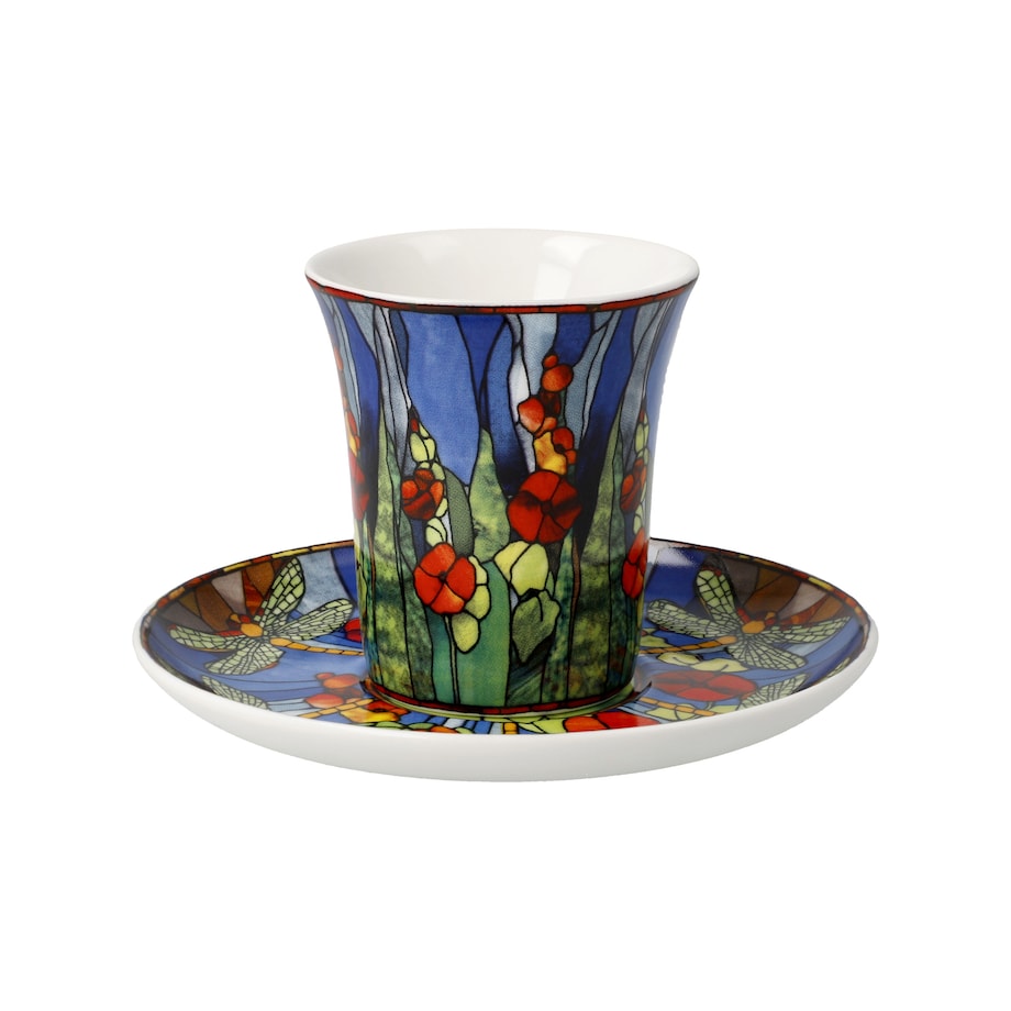 Filiżanka espresso L.C.Tiffany - Dragonfly - Goebel
