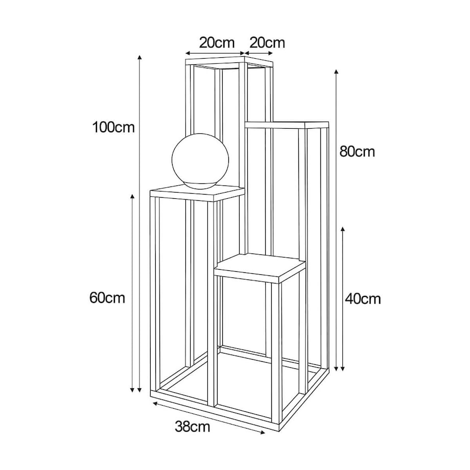 Lampa podłogowa KS-17 z serii KAJA HOME