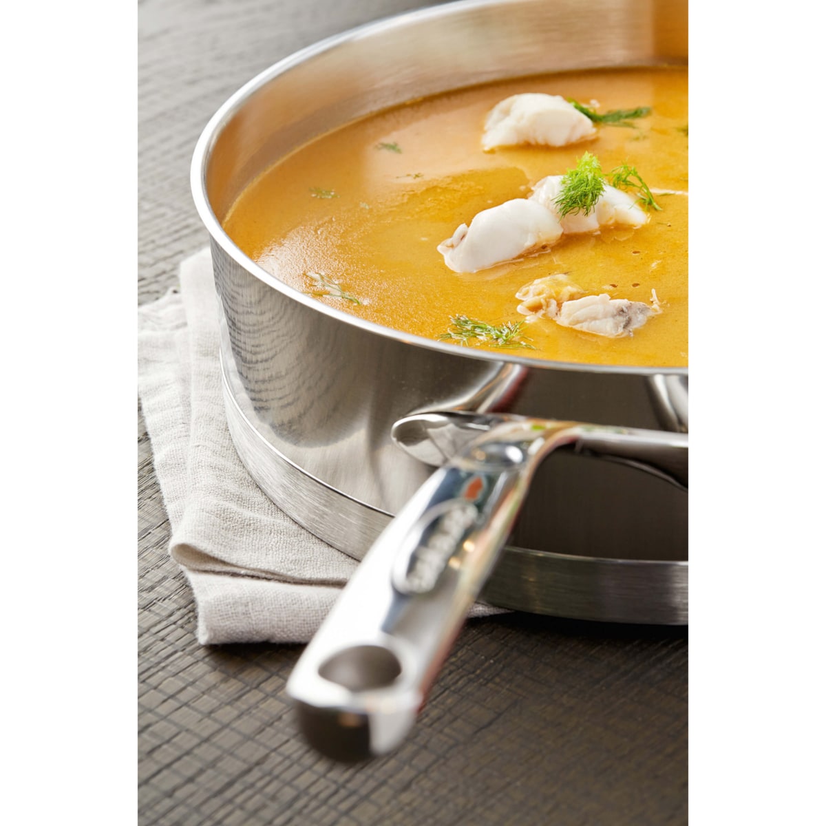 Rondelek niski z 2 uchwytami Demeyere Atlantis 7 - 2.8 ltr