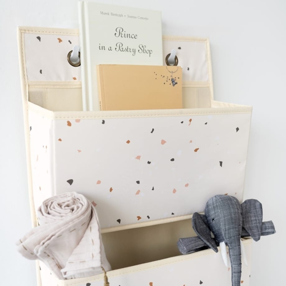 3 Sprouts Organizer Na Drzwi Wiszący Cream Recycled