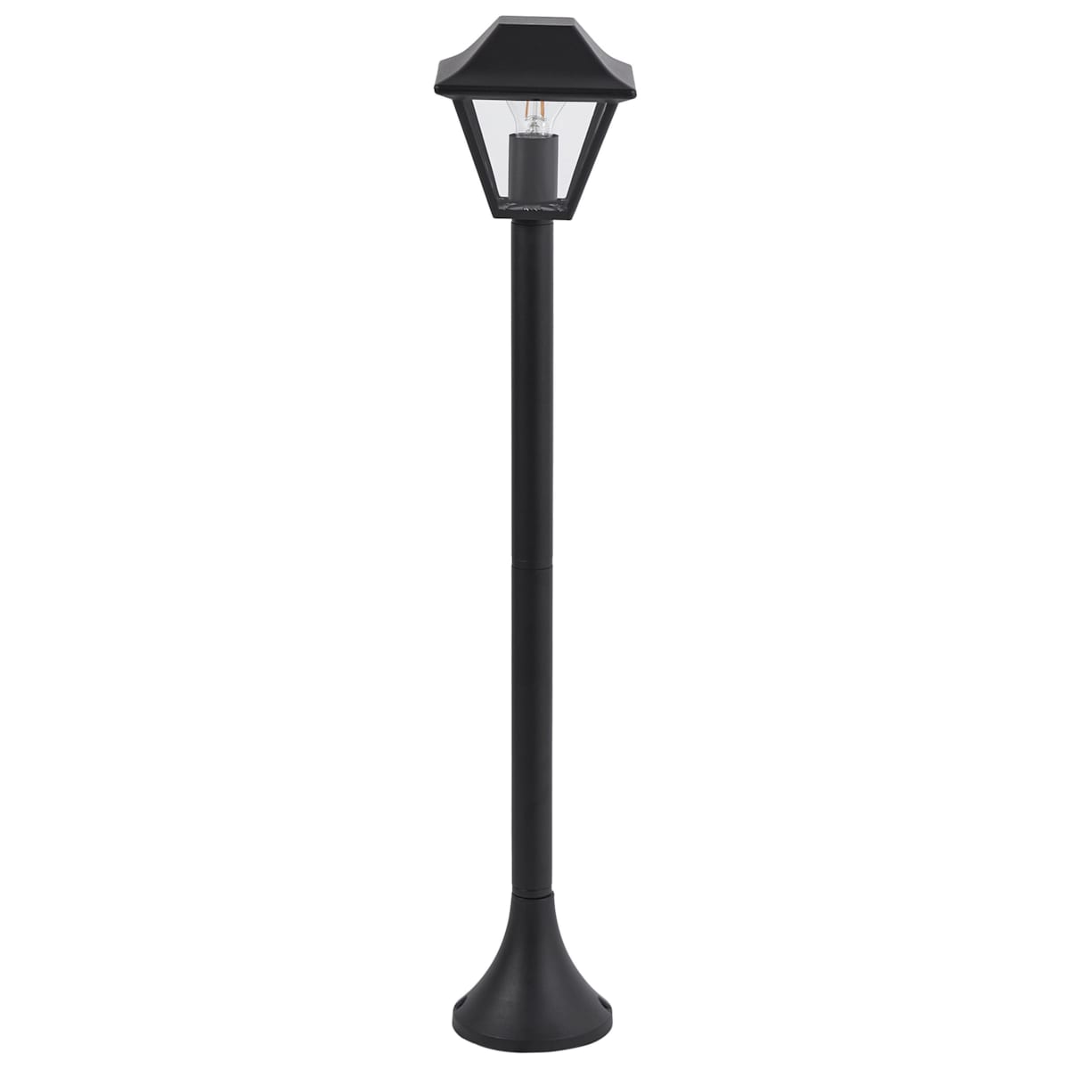 Stojąca lampa ogrodowa 94 cm czarna GOSABA