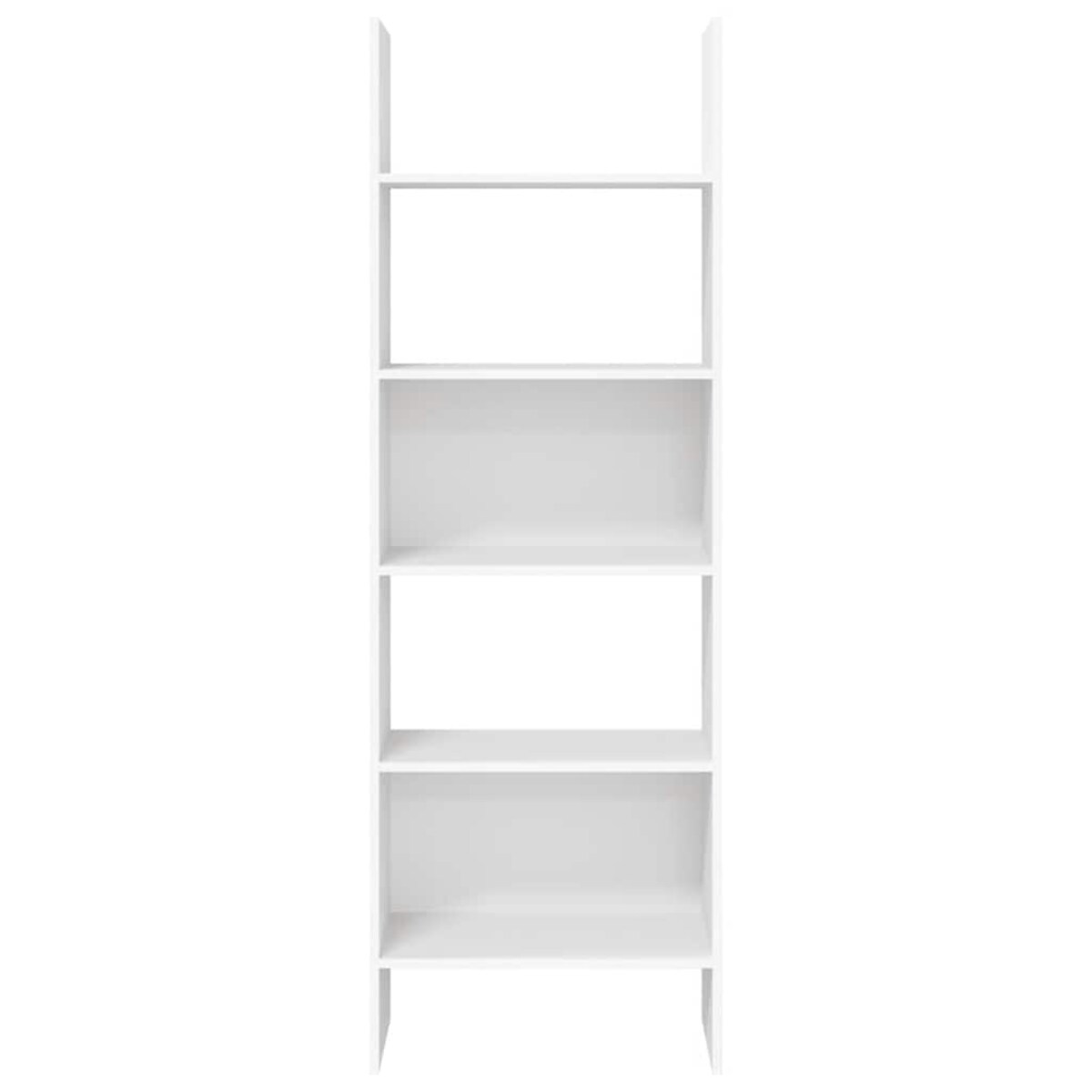 vidaXL Regał na książki, biały, 60x35x180 cm, materiał drewnopochodny