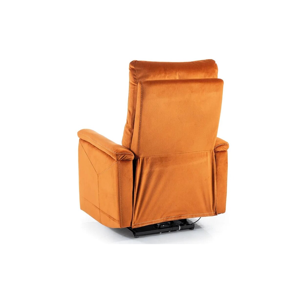 Fotel rozkładany NEPTUN VELVET M cynamonowy masujący
