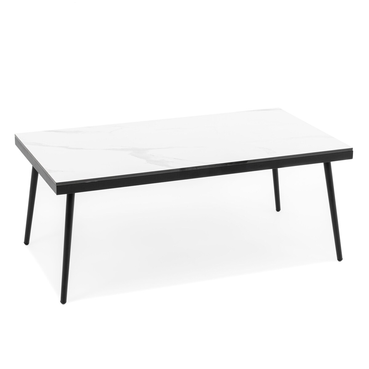 Zestaw mebli ogrodowych taras nowoczesne aluminiowe BELIZE biało szare