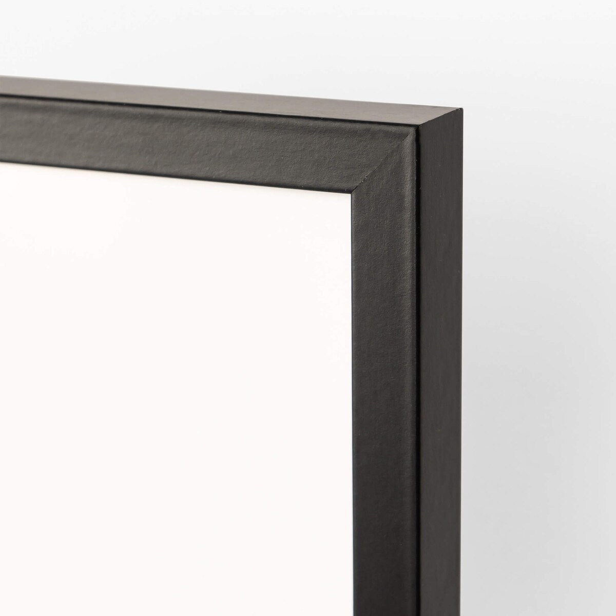 Ramka na zdjęcia 15x20 cm czarna rama MDF z plexi do postawienia powieszenia klasyczna ramka