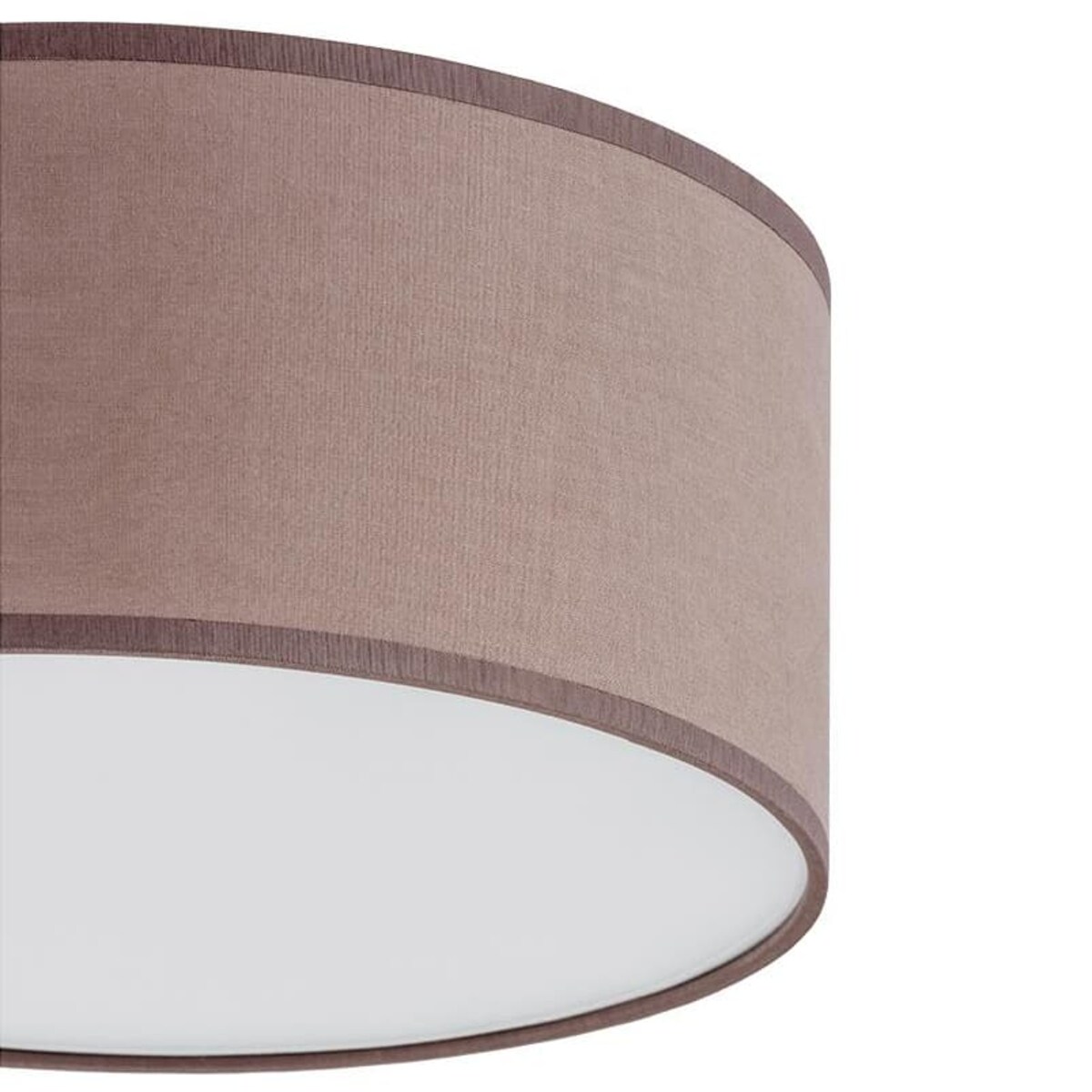 Salonowa lampa sufitowa Rondo 3337 TK Lighting z tkaniny cappuccino