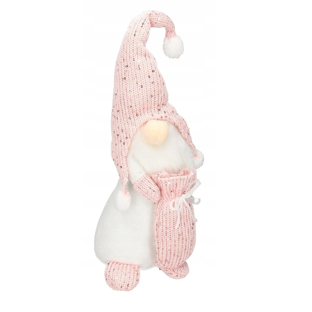 Skrzat Krasnal Mikołaj Z Workiem Świąteczny Duży