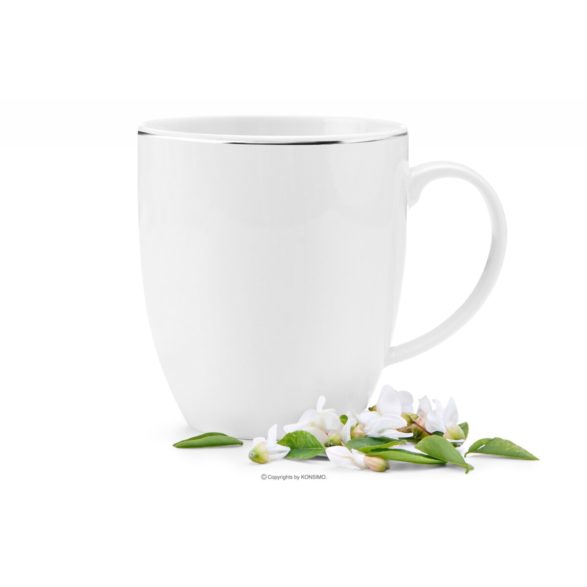 Zestaw obiadowo kawowy 6os. (24el.) BOSS PLATYNOWA LINIA