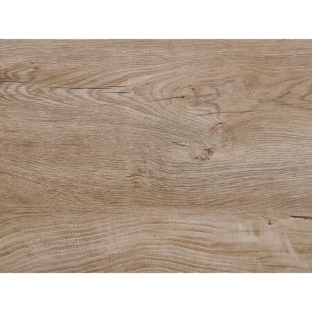 Stół do jadalni 120 x 80 cm jasne drewno z czarnym LUTON