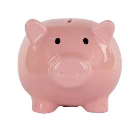 Skarbonka świnka ceramiczna, 18 x 15 x 13 cm