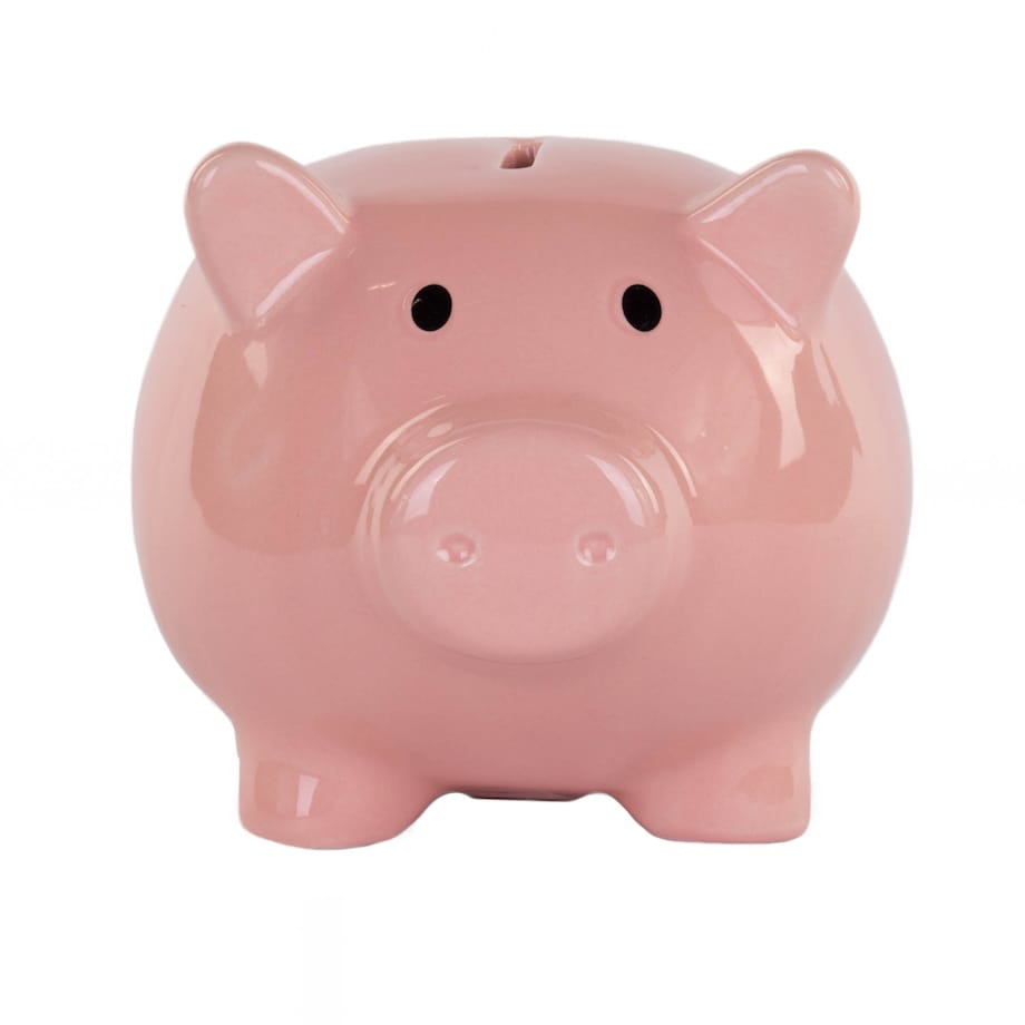 Skarbonka świnka ceramiczna, 18 x 15 x 13 cm