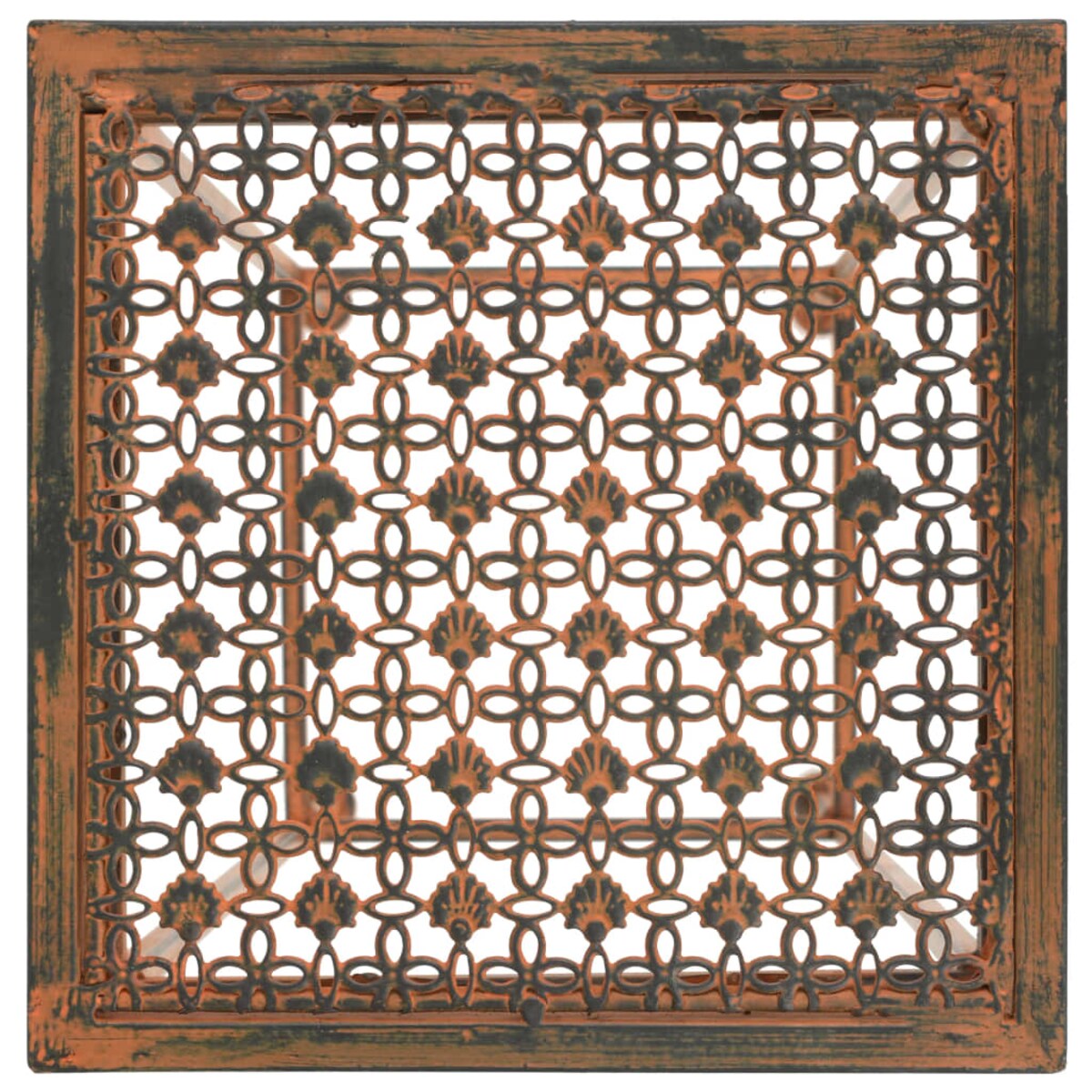 vidaXL Zestaw 3 stojaków na rośliny w stylu vintage, metalowy, rdzawy