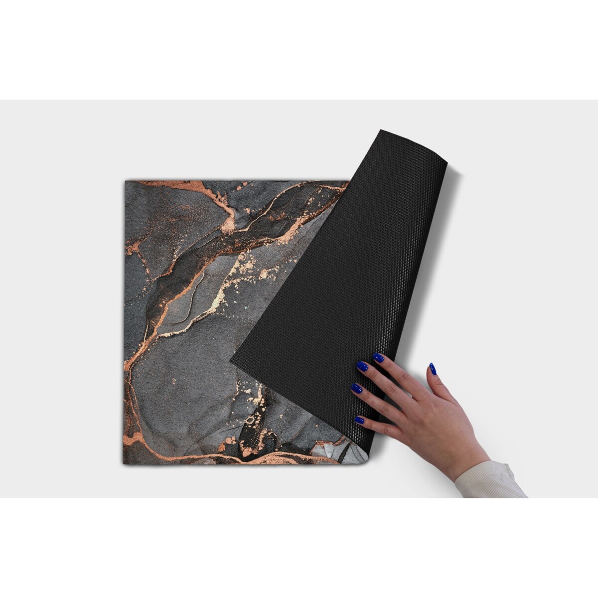 Wycieraczka zewnętrzna Szary marmur 90x60cm