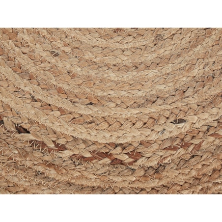 Puf ⌀ 50 cm beżowy TIFELT