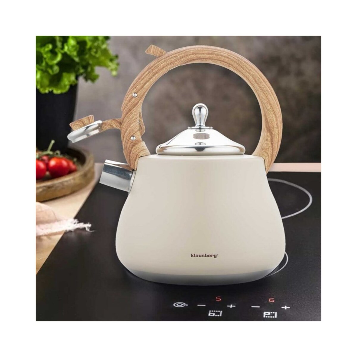 Klausberg czajnik z gwizdkiem 2,8l KB7919