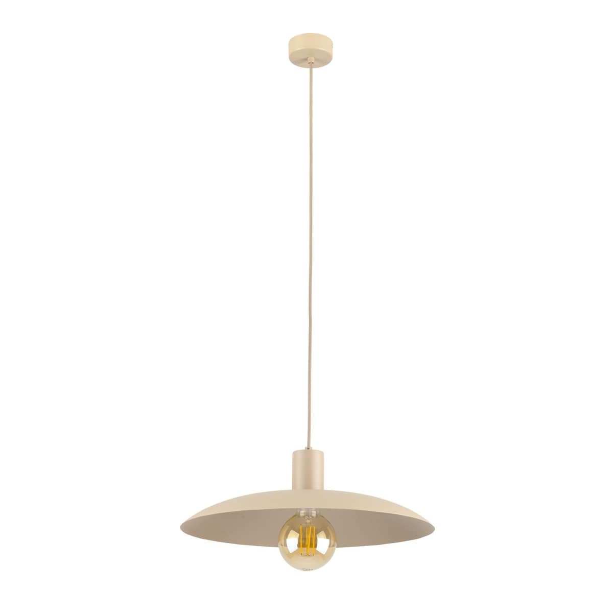 Lampa wisząca ASTRA SABIA 10711 TK Lighting beżowa metalowa E27 41 cm nowoczesna regulowana Polska