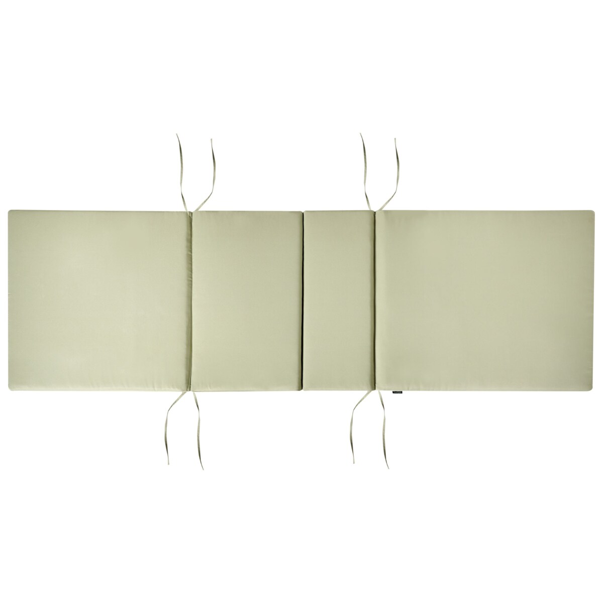 Poduszka na krzesło ogrodowe TOSCANA/JAVA/AMANTEA PREMIUM 188 x 59 cm Zielony