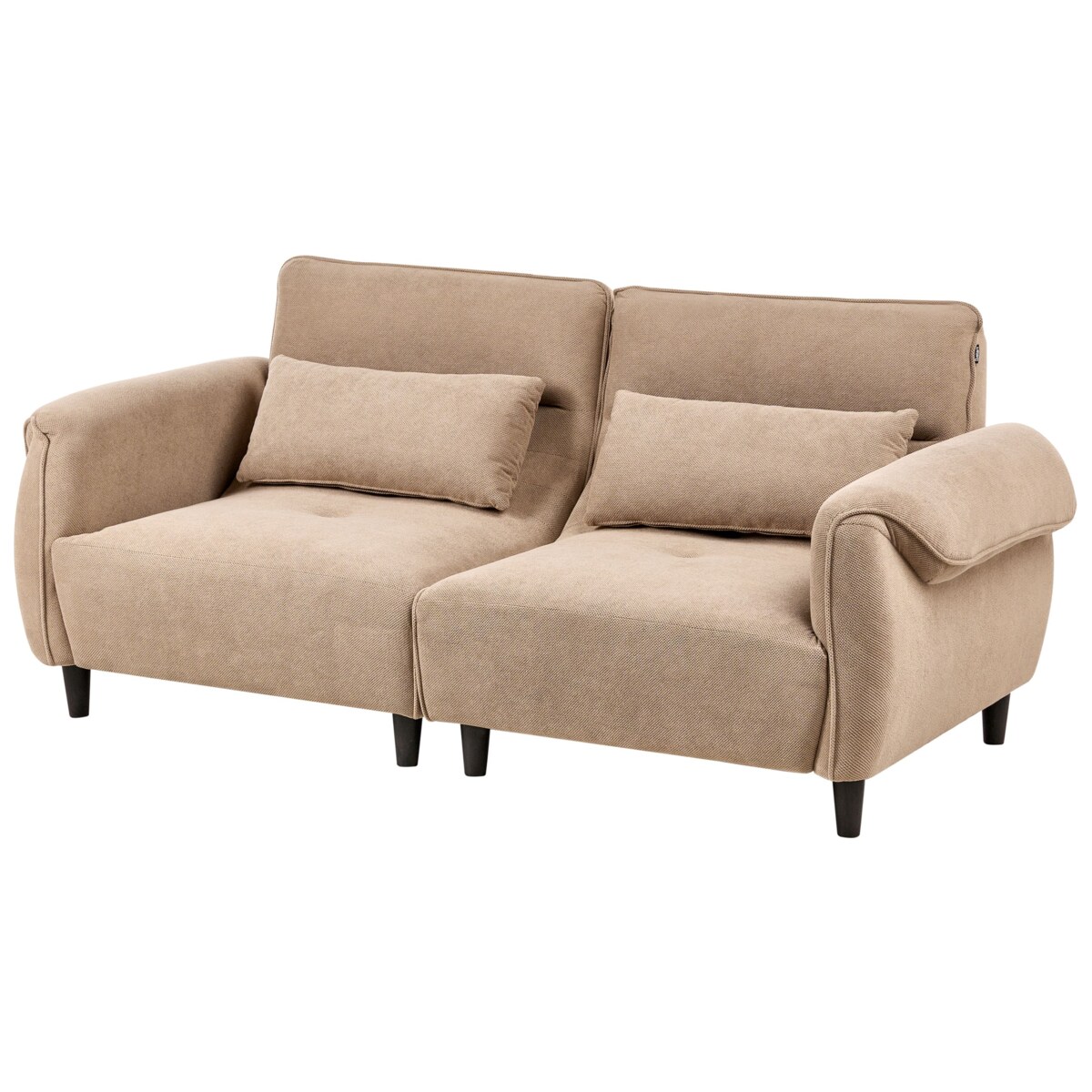 Sofa dla 3 osób WETLAN Jasnobrązowy