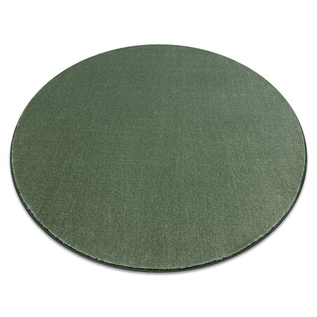 Dywan koło SEDUCTION zielony 26 miękka, koło 150 cm
