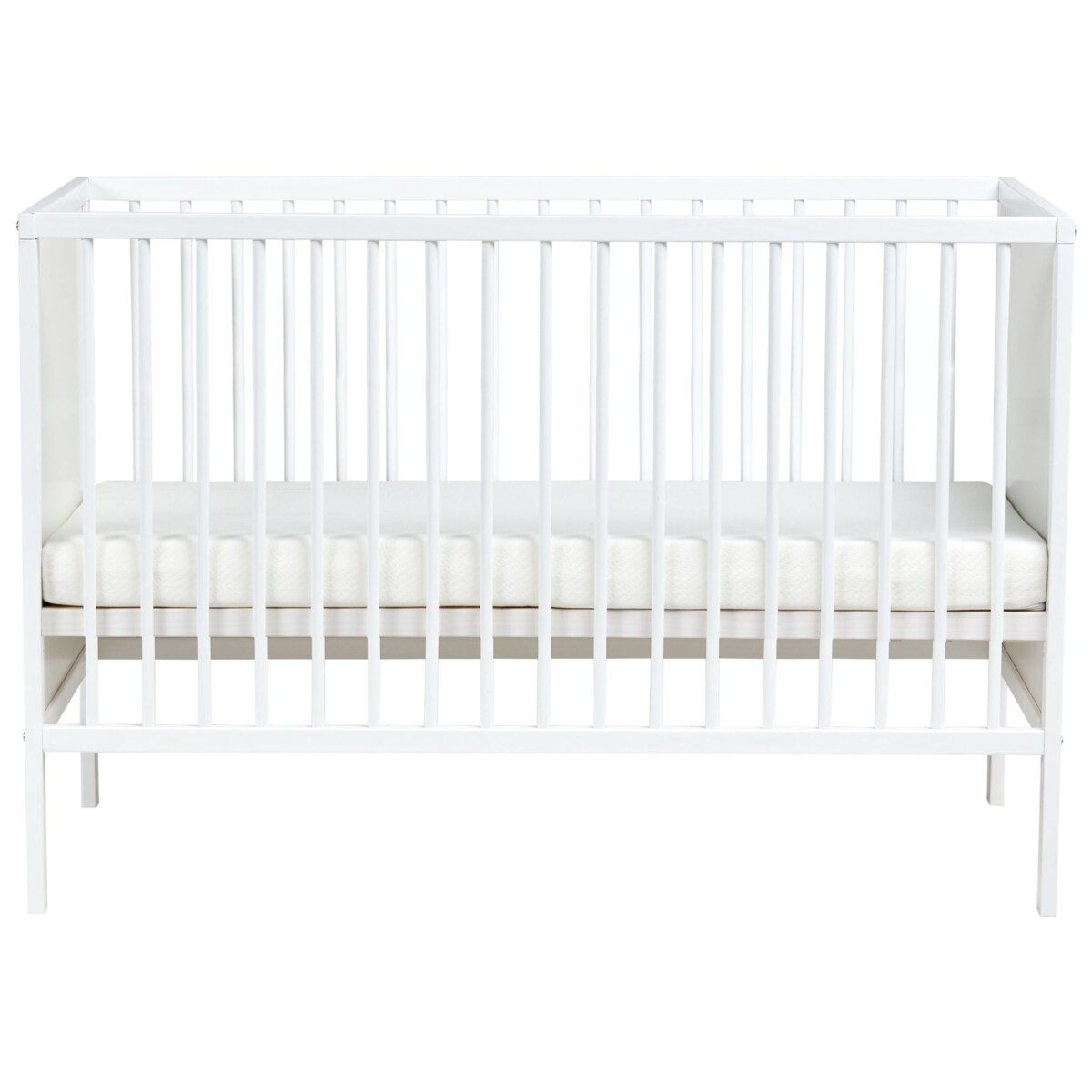 Łóżeczko dziecięce ZAMA 60 x 120 cm Biały