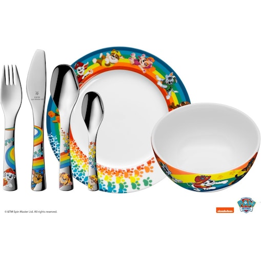 Zestaw dla dzieci Psi Patrol, 6 el, WMF