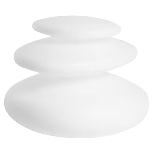 Lampa ogrodowa stołowa LED GLENNS Z pilotem Biały