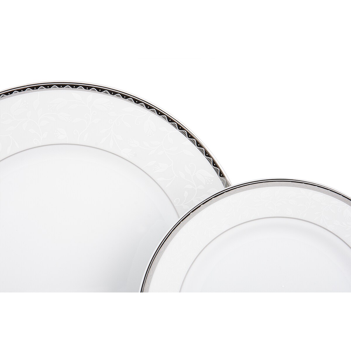 Zestaw obiadowy 6os. (18 el.) AMELIA PLATYNA