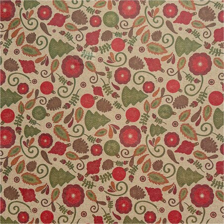 Papier Prezentowy Do Pakowania Prezentów 25 m MEGAROLKA Świąteczny Do Paczek Boże Narodzenie Ozdobny