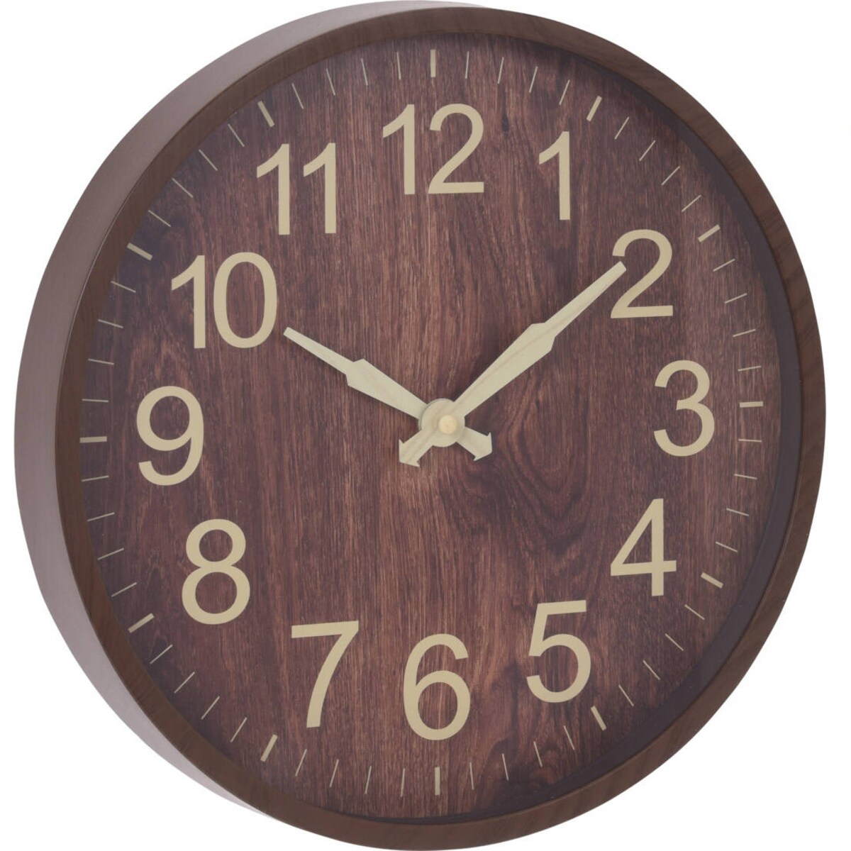 Zegar ścienny, duże cyfry, Ø 30,5 cm