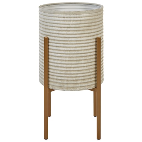 Donica na nóżkach ALPINUS Metal 31 cm Beżowoszary