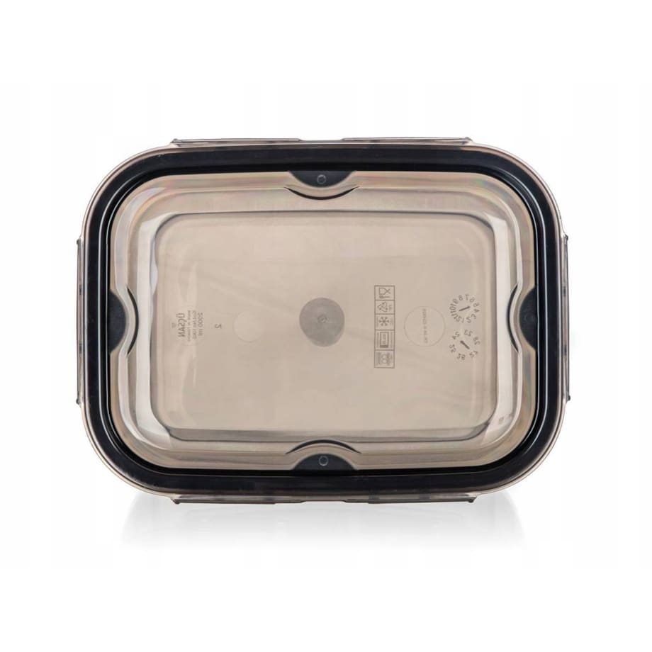 POJEMNIK PLASTIKOWY Z zamknięciem klip 4 L DYMNY na jedzenie żywność box