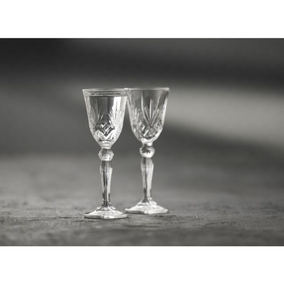 Kieliszki ze szkła kryształowego Melodia 50 ml 4 sztuki 31133
