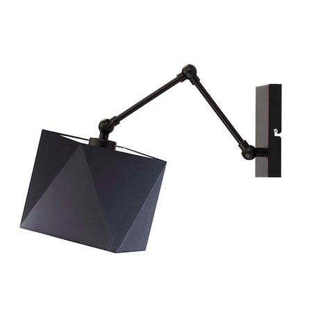 Kinkiet przegubowy lampa ścienna lampa na ścianę regulowany z abażurem diament SOUL