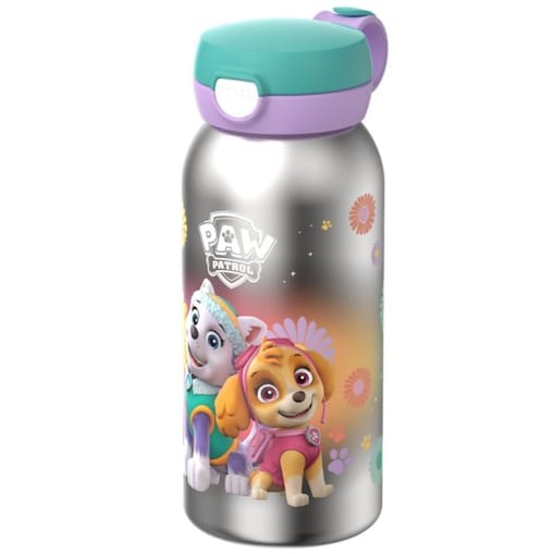 Butelka stalowa Flip Cap Campus 600 ml Paw Patrol Girls 107489065397