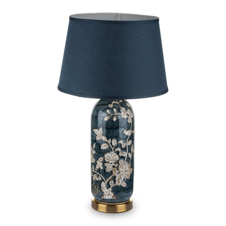 Lampa stołowa ceramiczna Ø 38x69 cm CLIMBER