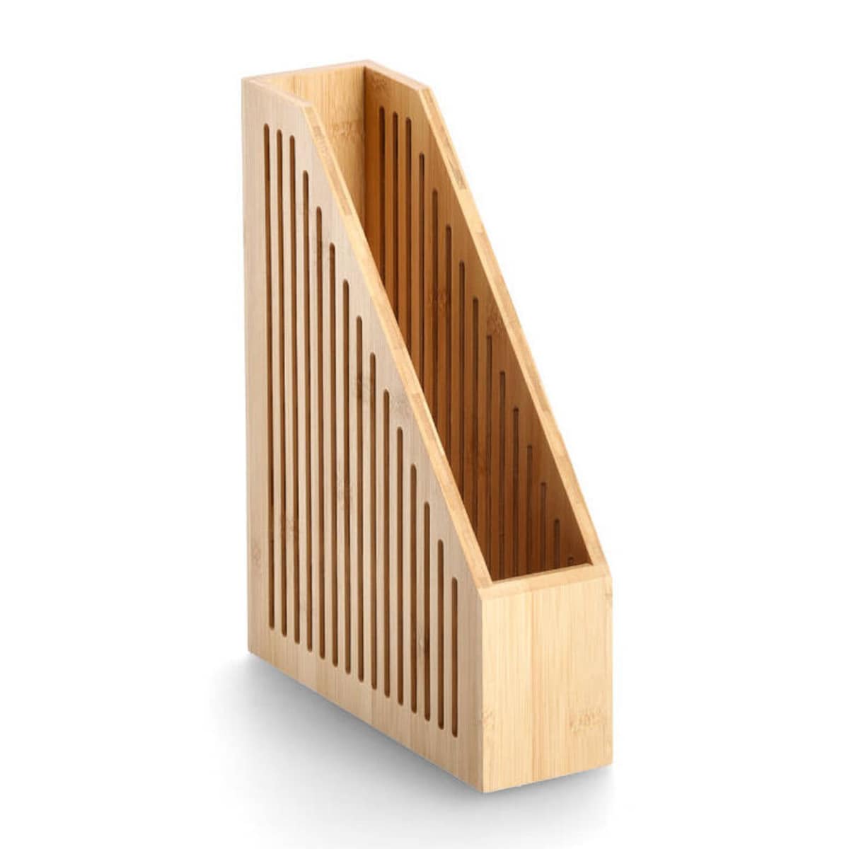 Pojemnik na dokumenty pionowy, bambus