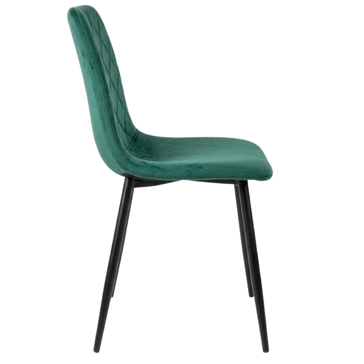 Krzesło tapicerowane pikowane wygodne nowoczesne do kuchni jadalni