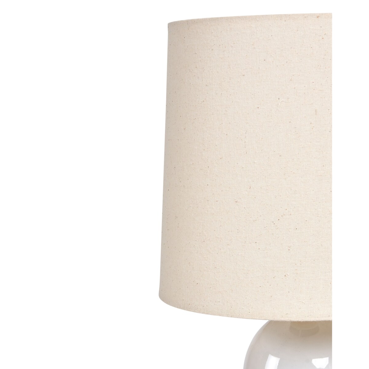 Lampa stołowa SALIENTE Ceramika Złamana biel