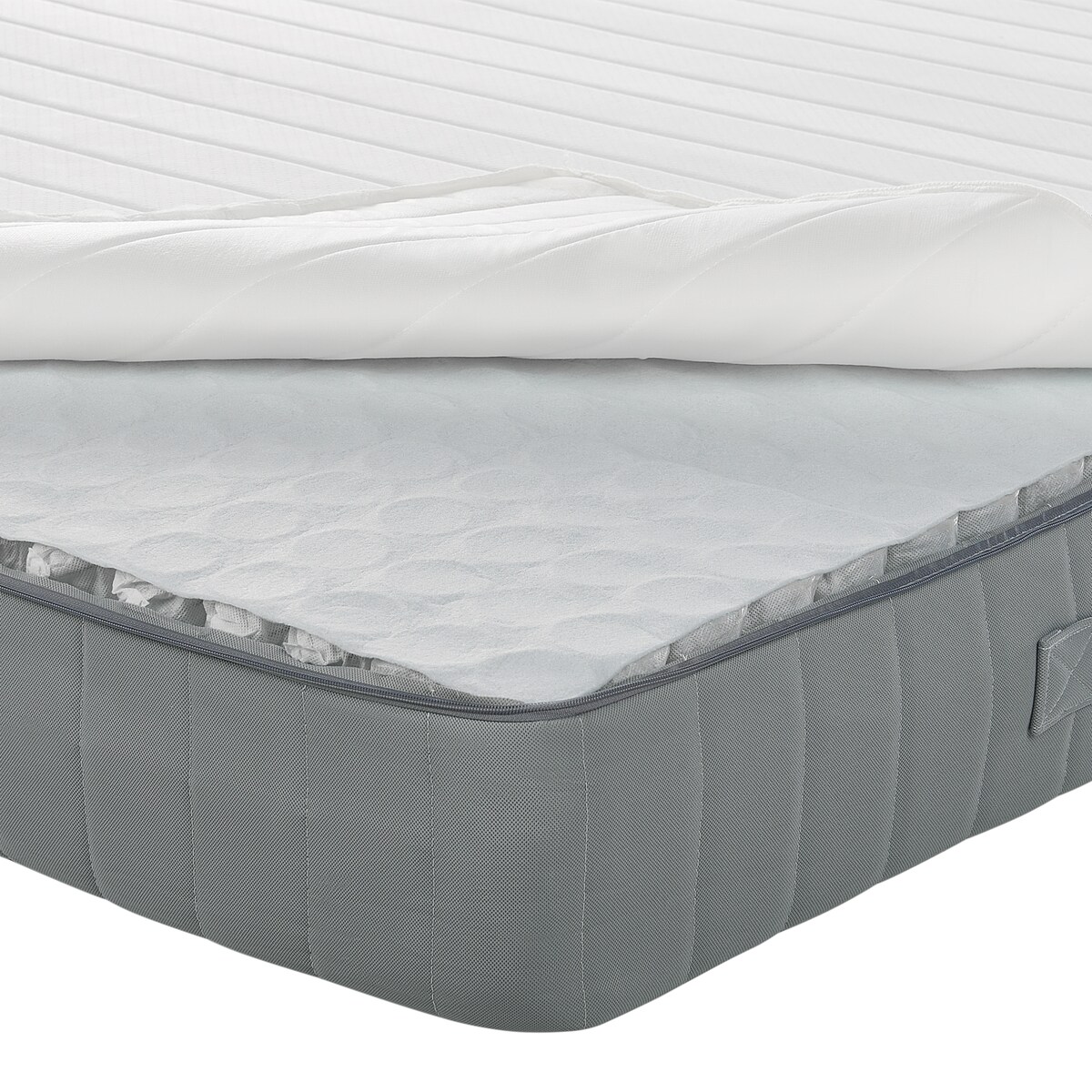 Materac kieszeniowy z pianką termoelastyczną DRIFT H2/3 średnio twardy 90 x 200 cm