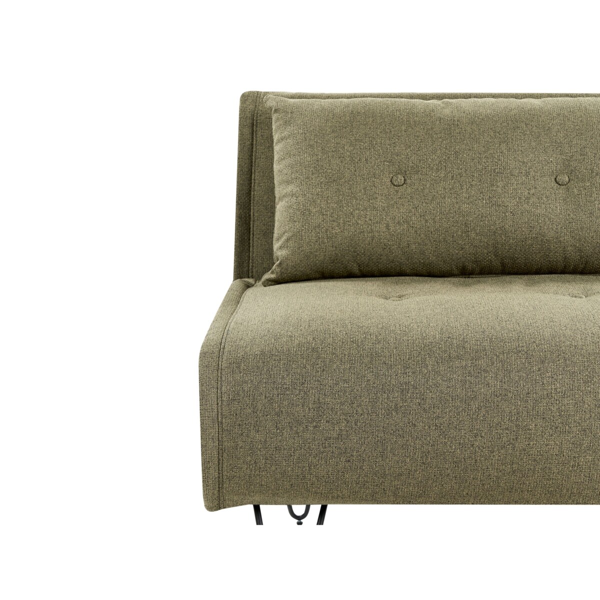 Sofa rozkładana 2-osobowa oliwkowa VESTFOLD