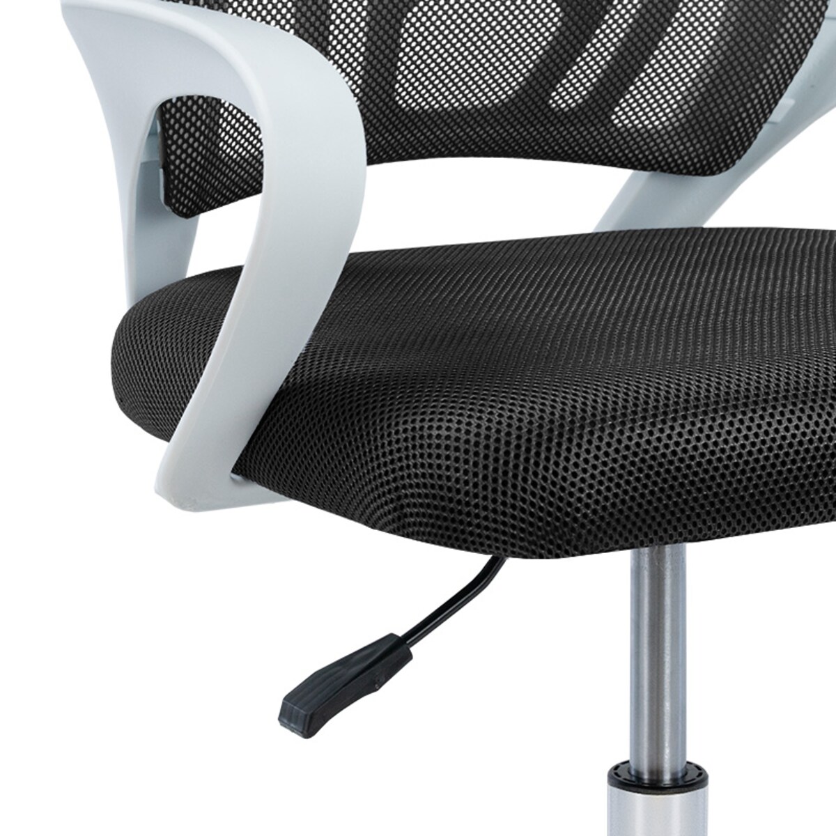 Krzesło biurowe fotel obrotowy regulowany młodzieżowy czarny