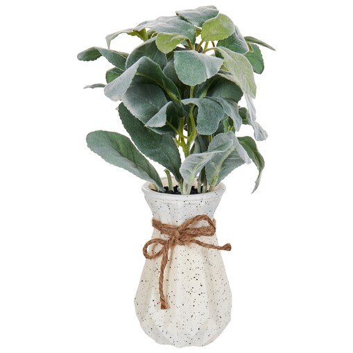 Sztuczna roślina PEPEROMIA ARGYREIA 30 cm Zielony